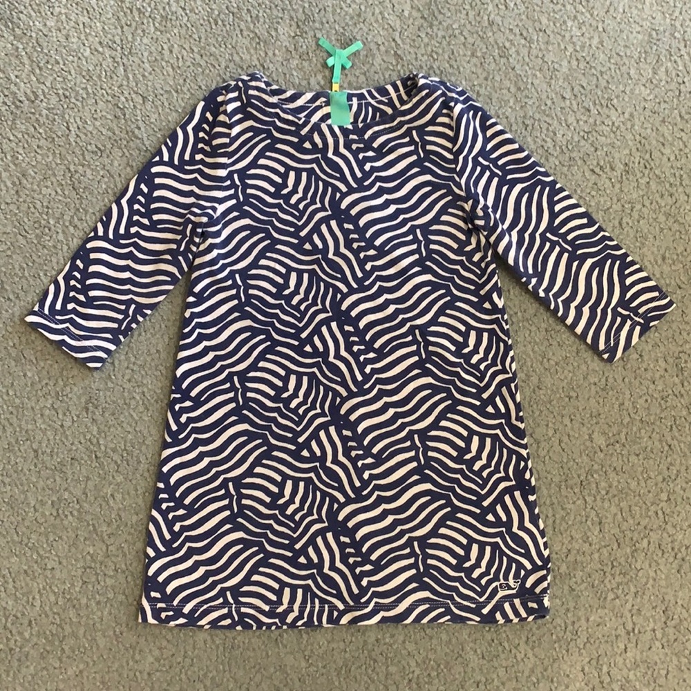 Vineyard Vines Long Sleeve Toddler Dress